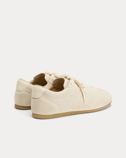Lemaire Soft Runner Suede Light Clay Low Top Sneakers - 4