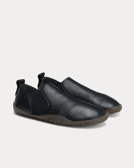 Lemaire Vibram Glove Shiny Nappa Lamb Black Slip On Sneakers - 3