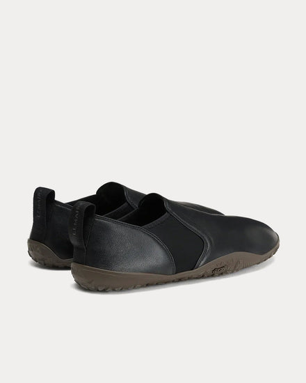Lemaire Vibram Glove Shiny Nappa Lamb Black Slip On Sneakers - 4