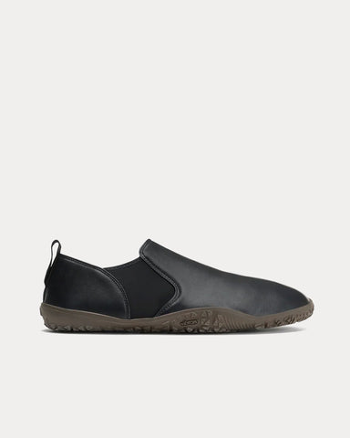 Lemaire Vibram Glove Shiny Nappa Lamb Black Slip On Sneakers