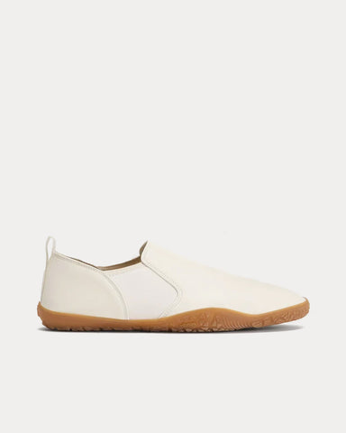 Lemaire Vibram Glove Shiny Nappa Lamb Milk Slip On Sneakers