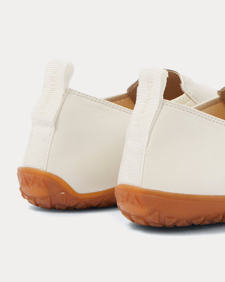 Lemaire Vibram Glove Shiny Nappa Lamb Milk Slip On Sneakers - 5