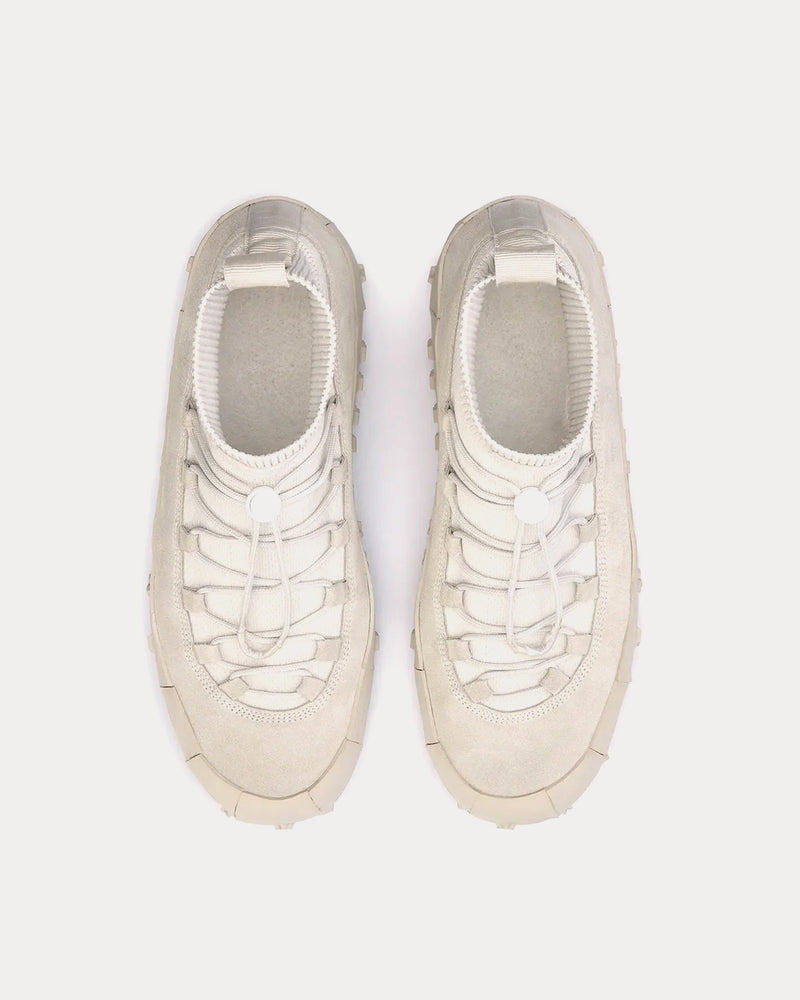 Lemaire Vibram Wrap On Soft Suede Leather Clay High Top Sneakers - 2