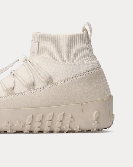 Lemaire Vibram Wrap On Soft Suede Leather Clay High Top Sneakers - 5