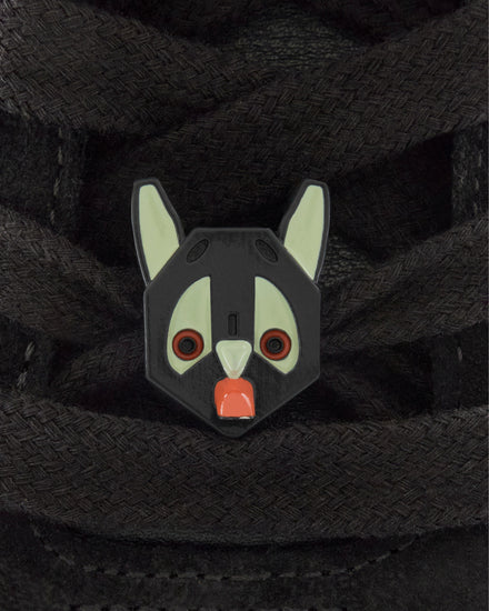 Loewe x Louis Wain Ballet Runner 2.0 Nylon & Calfskin Black / Orange / Pale Green Low Top Sneakers - 4