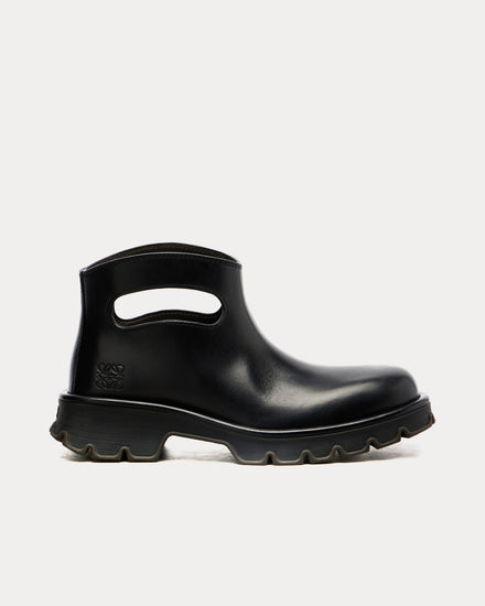 Loewe Bobby Bootie Leather Black Boots - 1