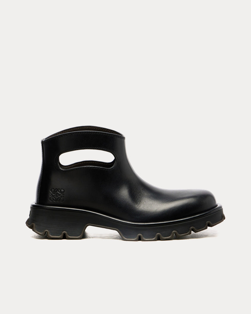 Loewe Bobby Bootie Leather Black Boots - 1