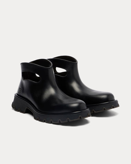 Loewe Bobby Bootie Leather Black Boots - 2