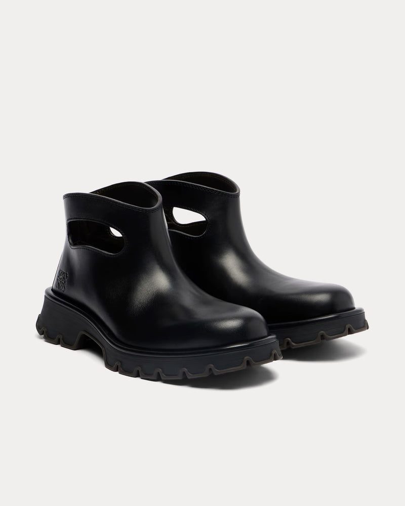 Loewe Bobby Bootie Leather Black Boots - 2