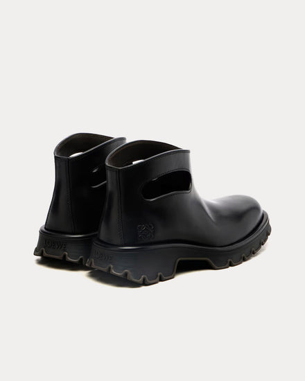 Loewe Bobby Bootie Leather Black Boots - 3