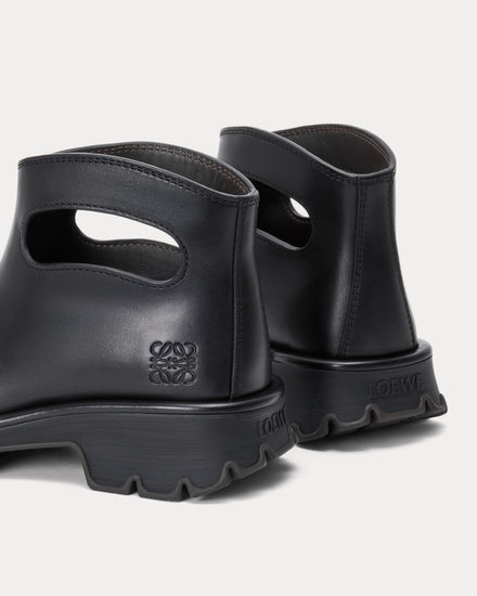 Loewe Bobby Bootie Leather Black Boots - 4