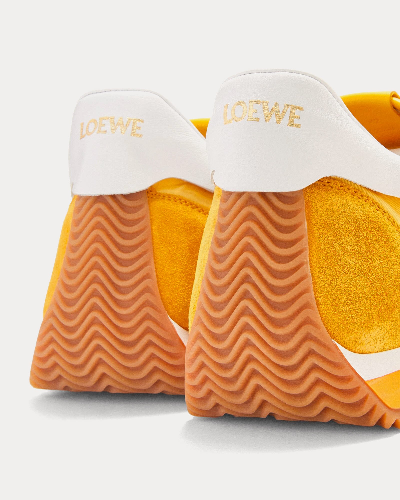 Loewe - Flow Runner Nylon & Suede Facade Low Top Sneakers