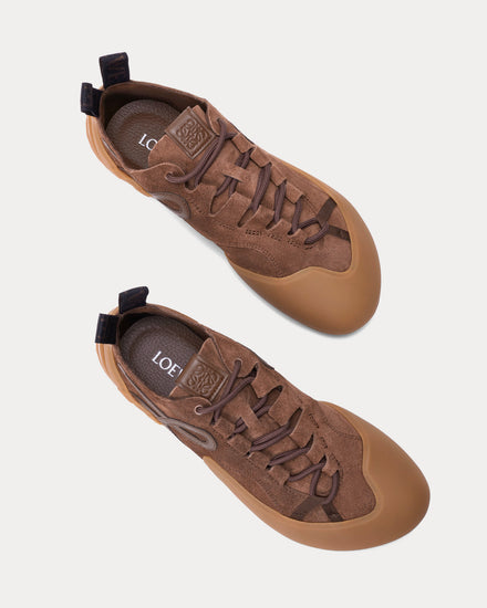 Loewe Grip Suede Biscuit Low Top Sneakers - 2