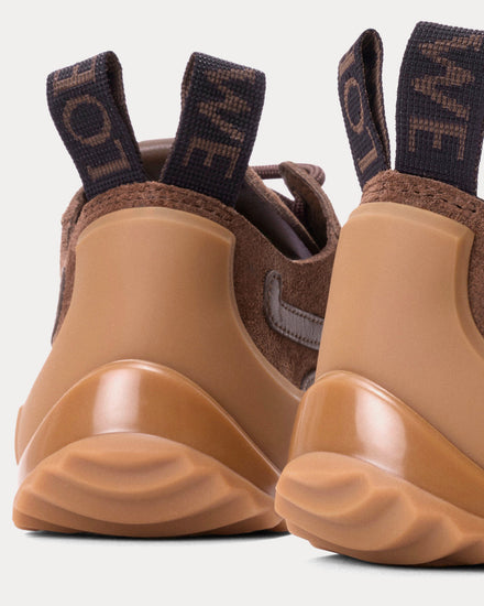 Loewe Grip Suede Biscuit Low Top Sneakers - 5