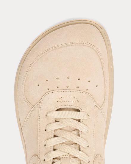 Loewe Jambo Suede Oat Milk Low Top Sneakers - 3