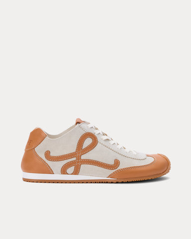 Loewe Ballet Runner 2.0 Unlined Soft White / Tan Low Top Sneakers