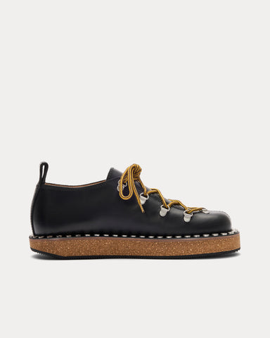 Loewe Rivet Leather Black Shoes