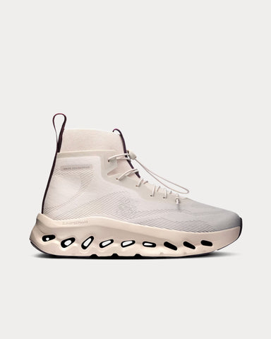 On Running x Loewe Cloudtilt Hi Sand / Oatmeal / Plum High Top Sneakers