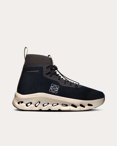 On Running x Loewe Cloudtilt Hi Black / Oatmeal / Olive High Top Sneakers