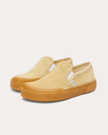 関税込み＊Loewe X Paula`s Ibiza＊スエード レザー クロッグ LOEWE LOEWE x Paula's Ibiza Petal Leather Espadrille Wedge