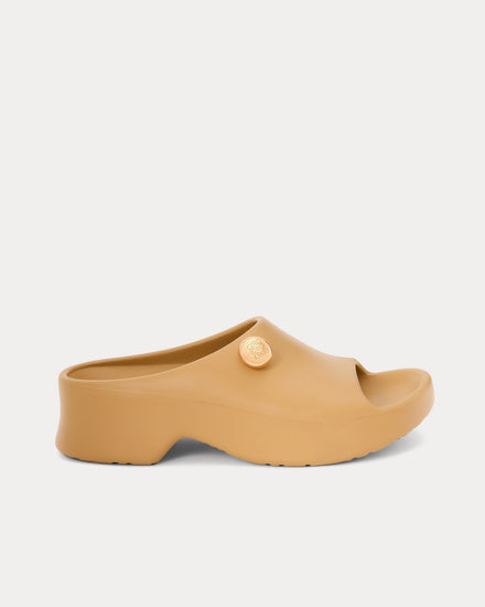 Loewe x Paula's Ibiza Foam Pebble Medium Concealer / Gold Slides - 1