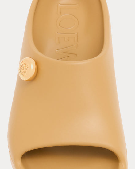 Loewe x Paula's Ibiza Foam Pebble Medium Concealer / Gold Slides - 3