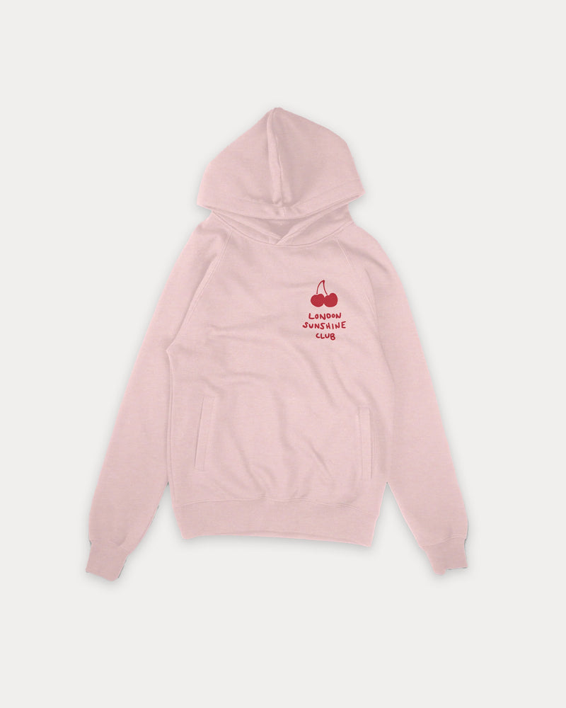 London Sunshine Club Cherry Pink Hoody - 2
