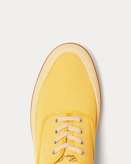 Loro Piana Nantucket Walk Minty Lemon Low Top Sneakers - 5