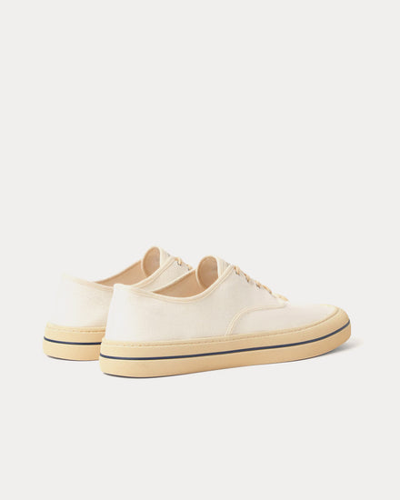 Loro Piana Nantucket Walk Natural Low Top Sneakers - 3