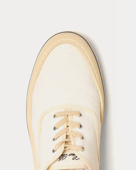 Loro Piana Nantucket Walk Natural Low Top Sneakers - 2