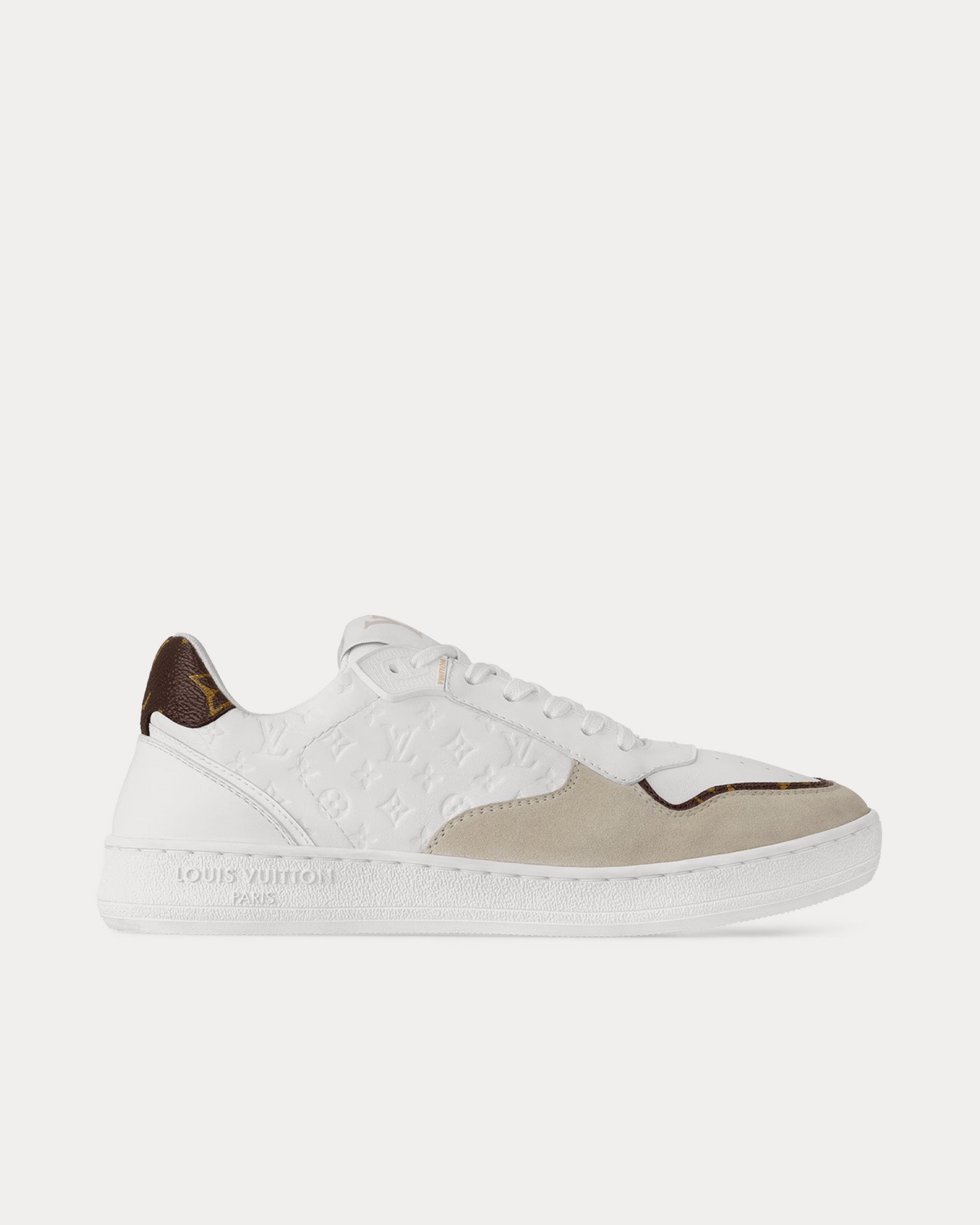 Louis Vuitton Women's LV Stadium Blanc Low Top Sneakers