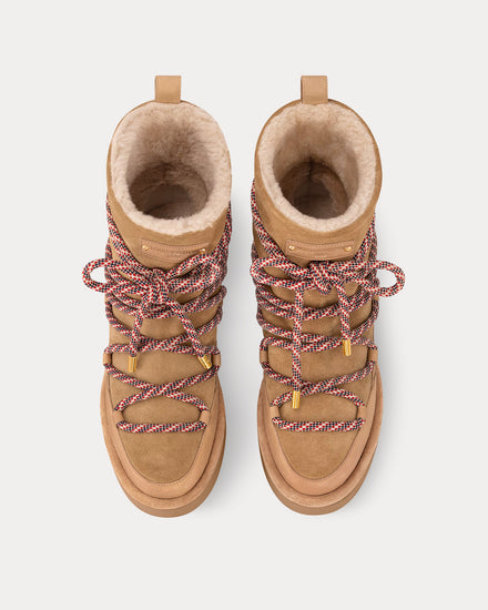 Louis Vuitton LV Ski Aspen Platform Beige Ankle Boots - 2