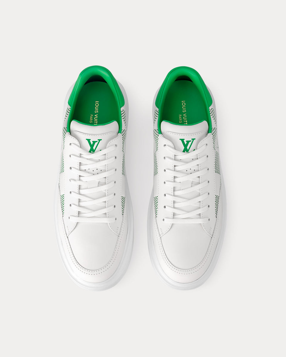 louis vuitton green sneakers