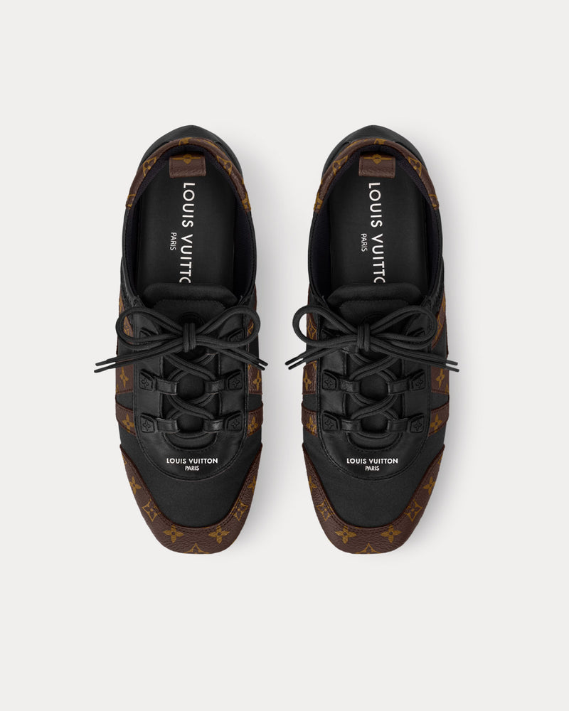 Louis Vuitton LV Sneakerina Monogram Black Low Top Sneakers - 2