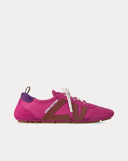 Louis Vuitton LV Sneakerina Fuchsia Low Top Sneakers - 1