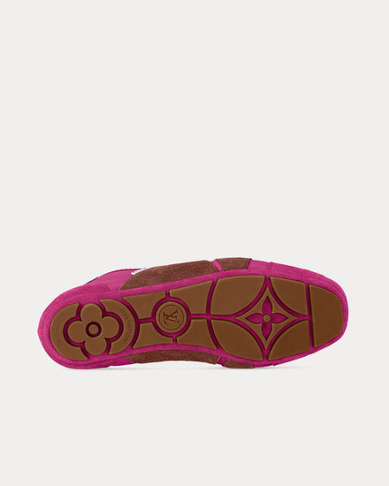 Louis Vuitton LV Sneakerina Fuchsia Low Top Sneakers - 5