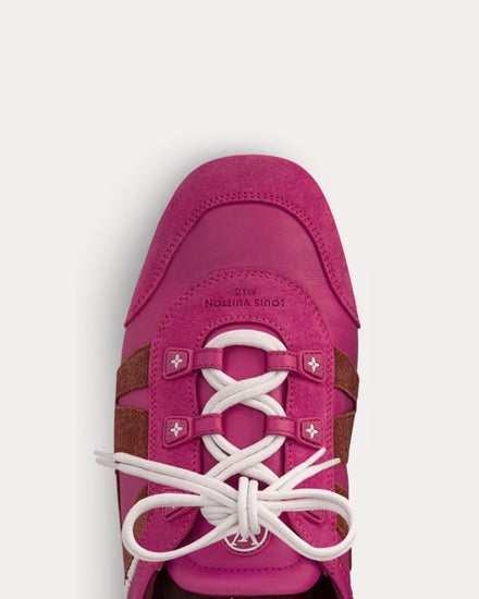Louis Vuitton LV Sneakerina Fuchsia Low Top Sneakers - 6