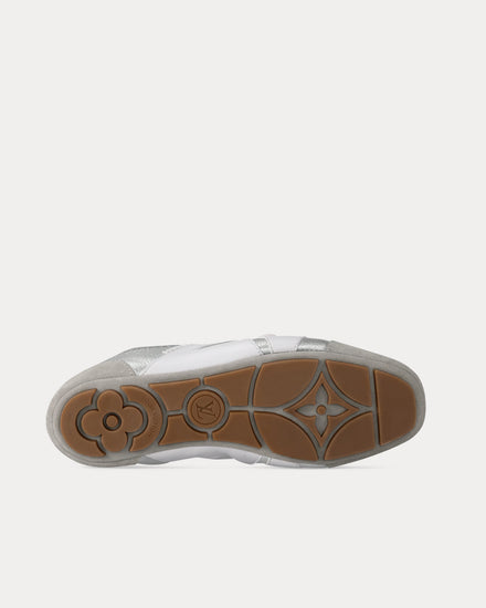 Louis Vuitton LV Sneakerina Silver Low Top Sneakers - 5