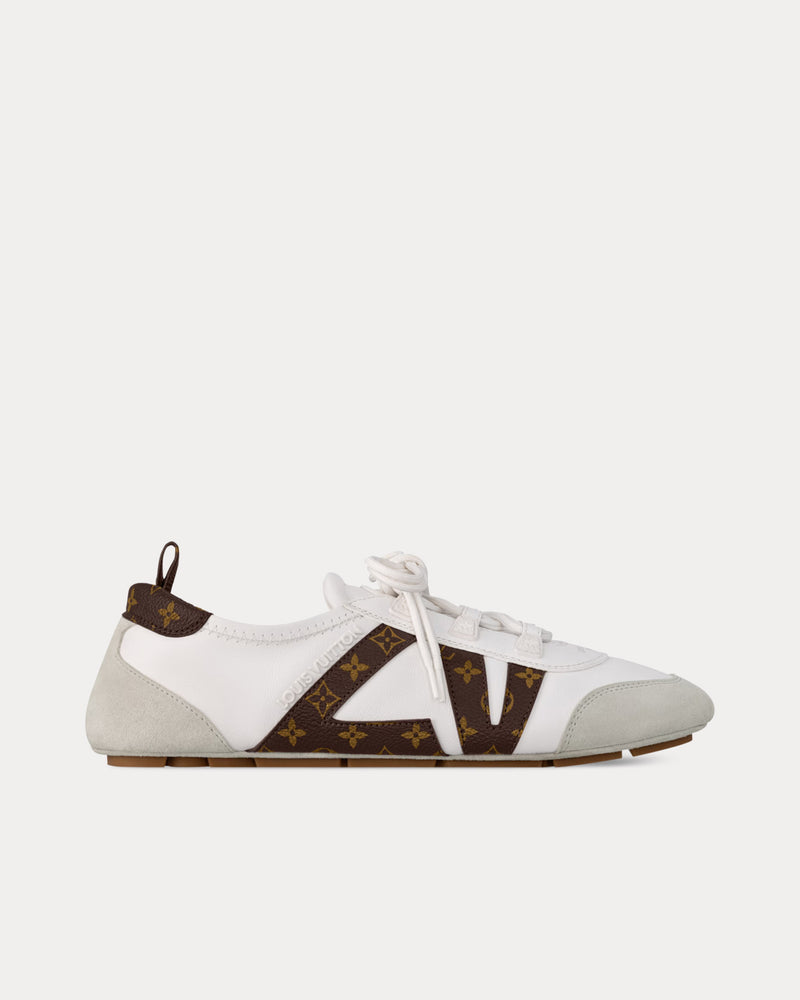 Louis Vuitton LV Sneakerina White Low Top Sneakers - 1