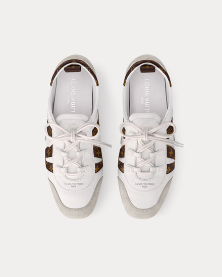 Louis Vuitton LV Sneakerina White Low Top Sneakers - 2