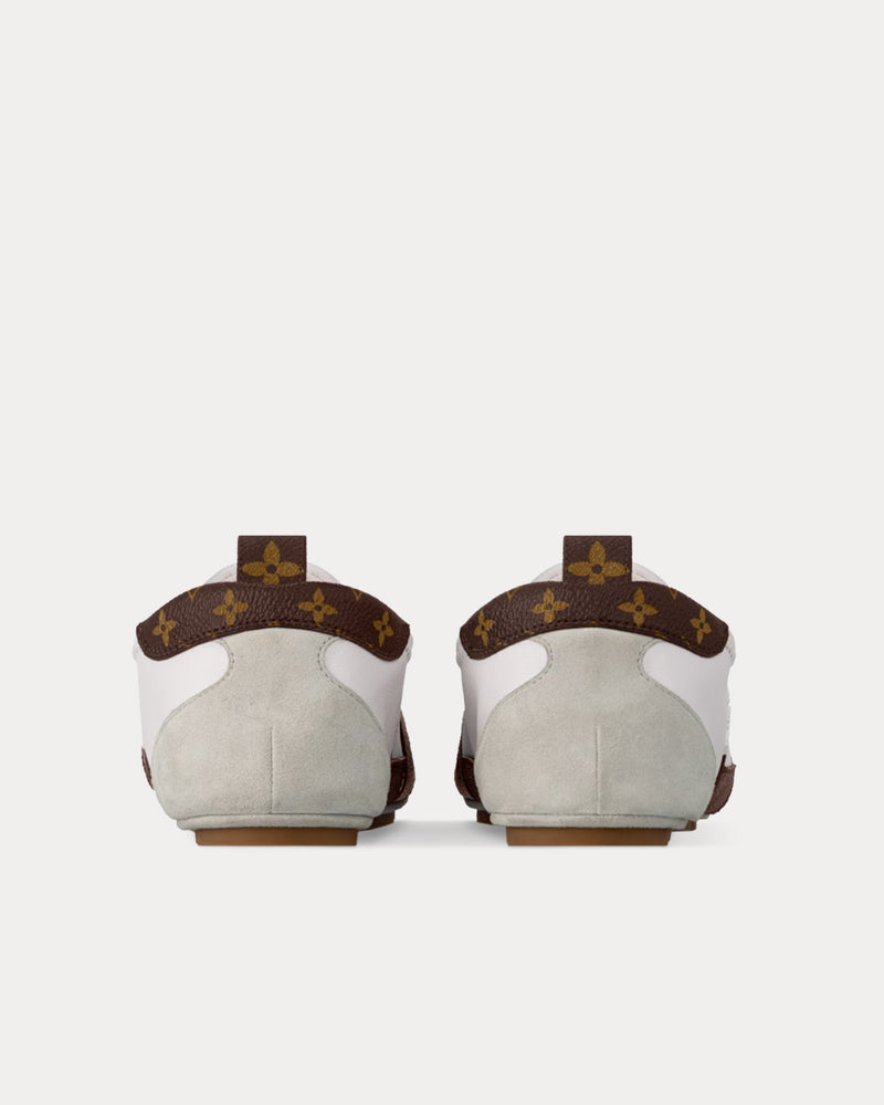 Louis Vuitton LV Sneakerina White Low Top Sneakers - 4