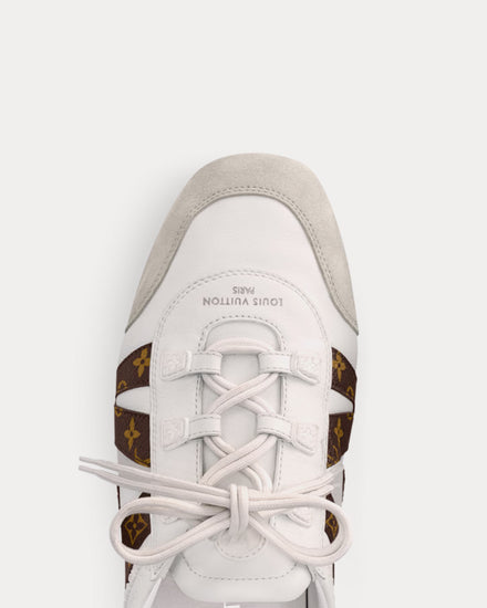 Louis Vuitton LV Sneakerina White Low Top Sneakers - 6