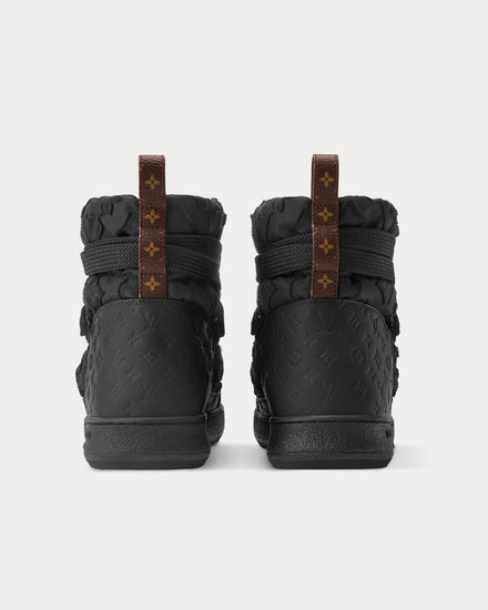 Louis Vuitton LV Cloud Lace-Up Black Ankle Boots - 4