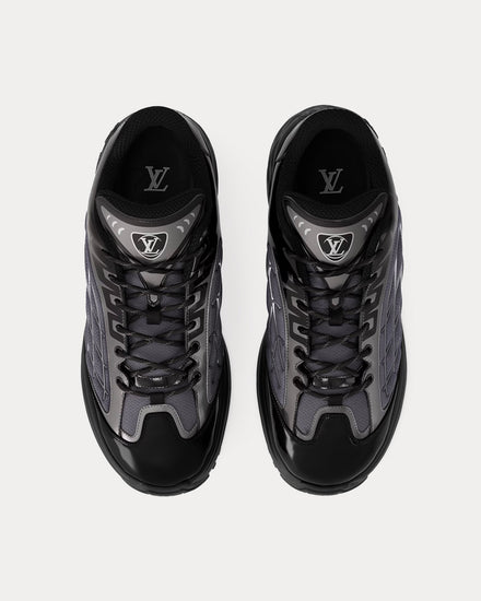 Louis Vuitton LV Discovery Lace Ups Black Low Top Sneakers - 2