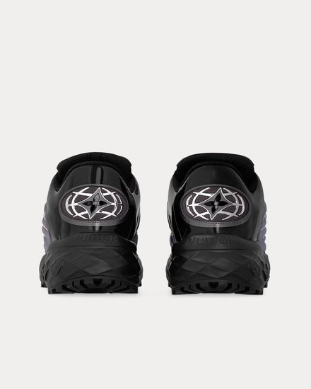 Louis Vuitton LV Discovery Lace Ups Black Low Top Sneakers - 4