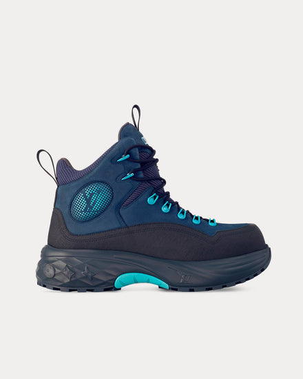 Louis Vuitton LV Discovery Blue Ankle Boots - 1