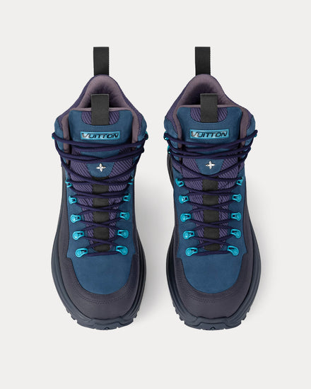 Louis Vuitton LV Discovery Blue Ankle Boots - 2