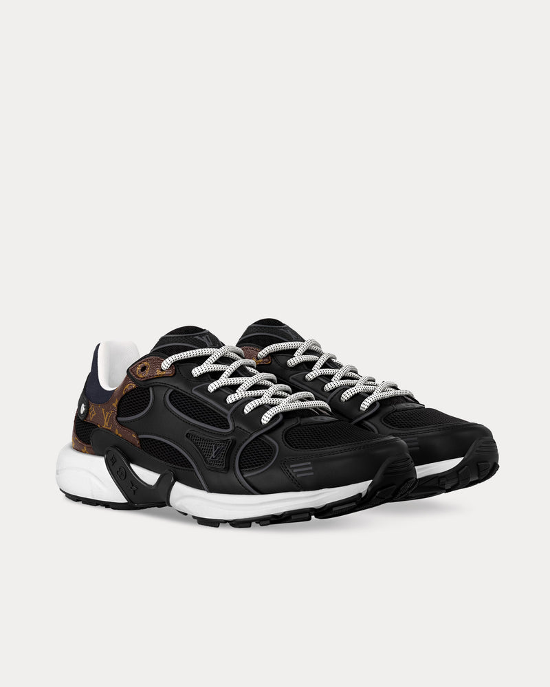 Louis Vuitton LV Olympia Black Low Top Sneakers - 3
