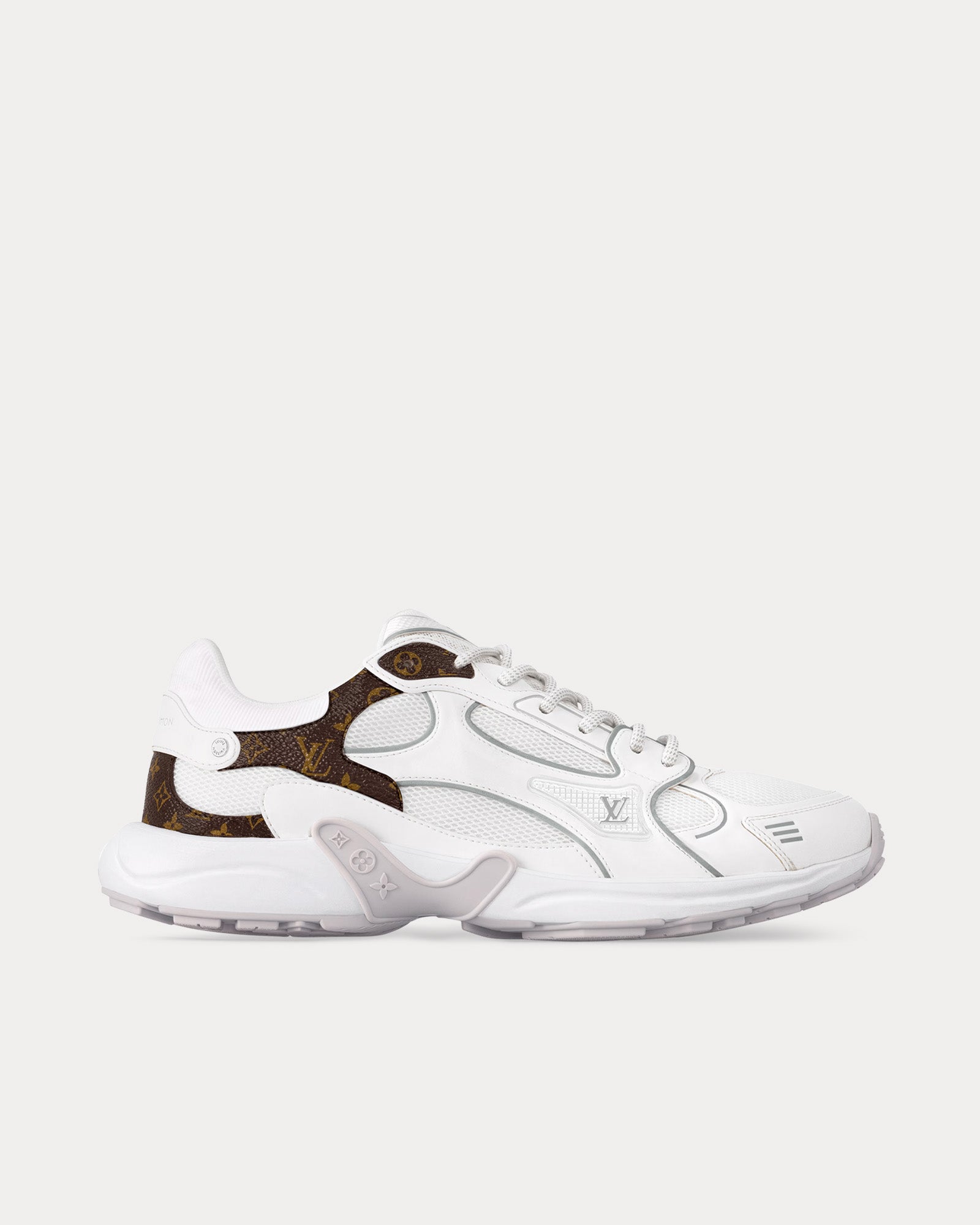 Louis Vuitton Women's LV Olympia White Low Top Sneakers & Trainers