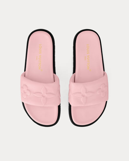 Louis Vuitton Women's LV Shore Flat Comfort Light Pink Mules